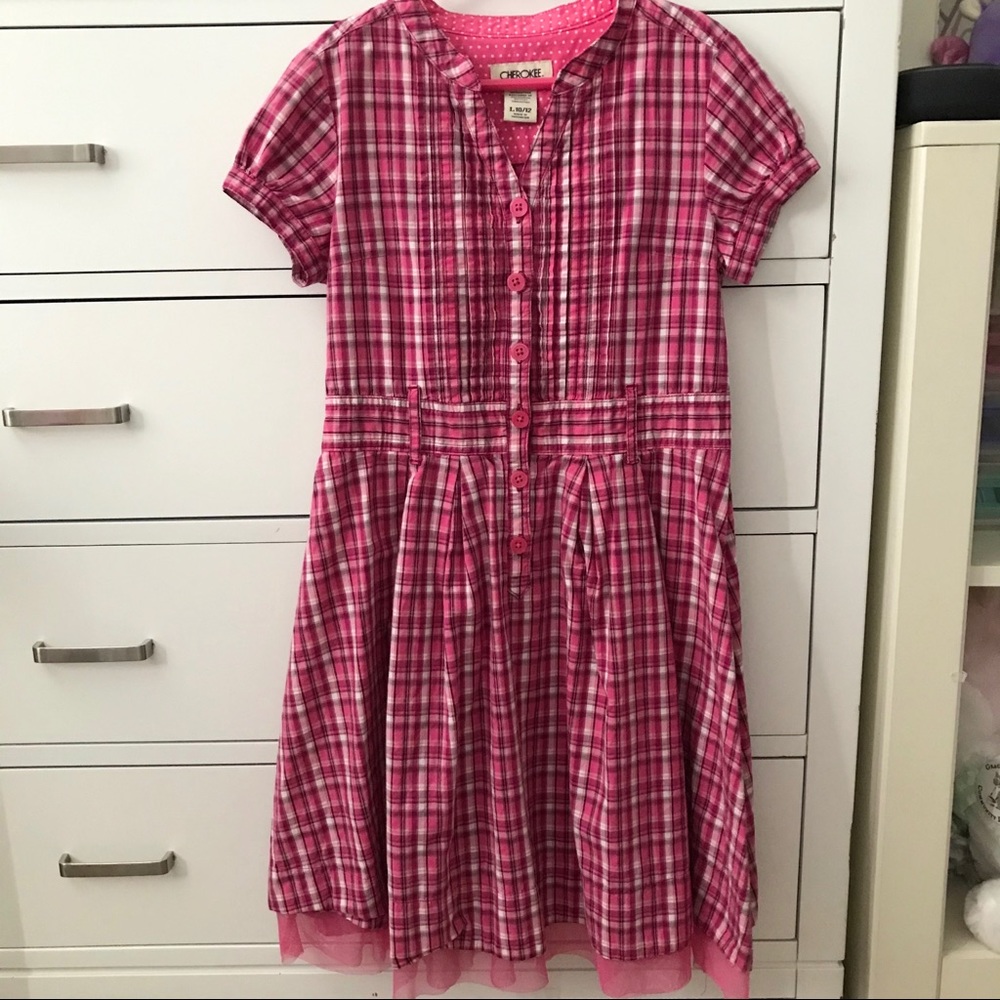 Beautiful Plaid dress for young girls
